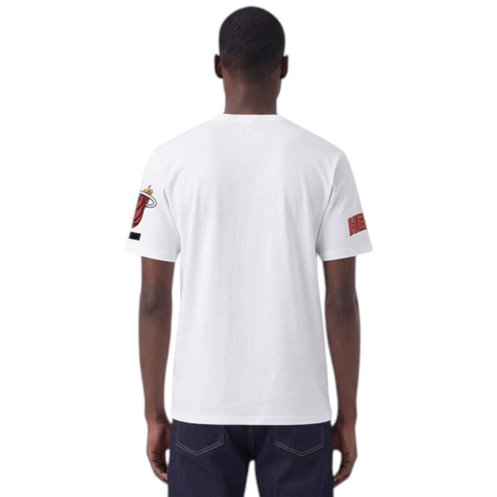 Pro Standard Miami Heat Classic Chenille SJ Tee White