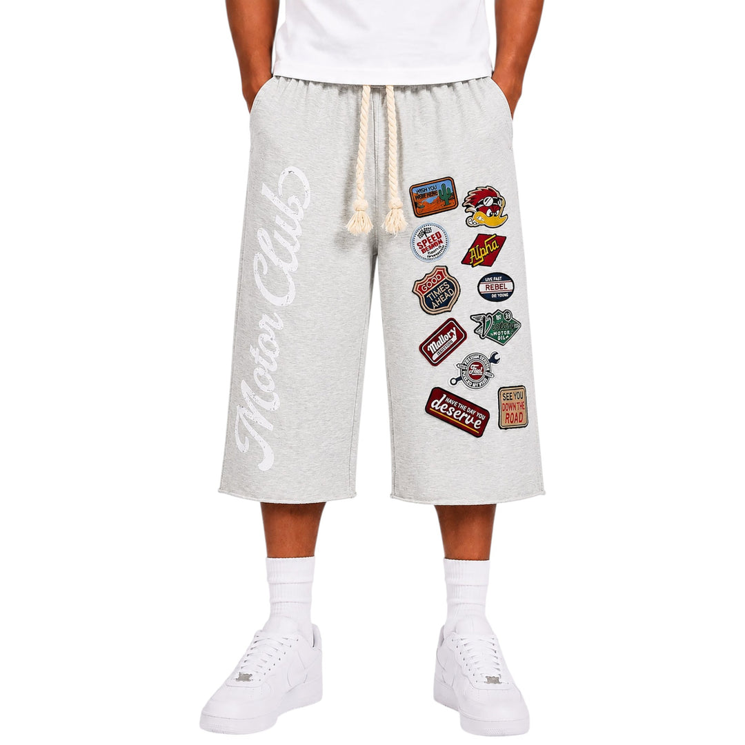 Focus Motor Club 3/4 Shorts Grey