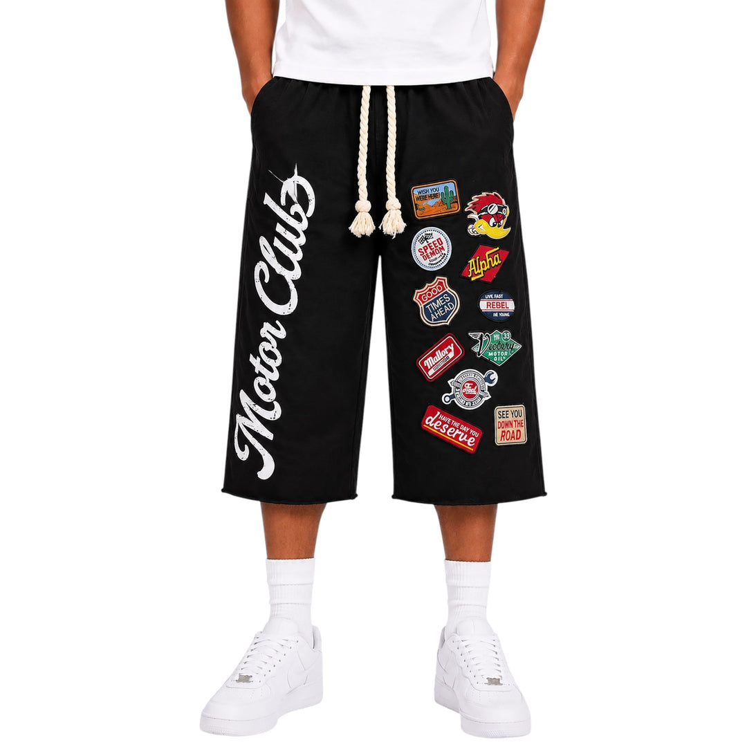 Focus Motor Club 3/4 Shorts Black