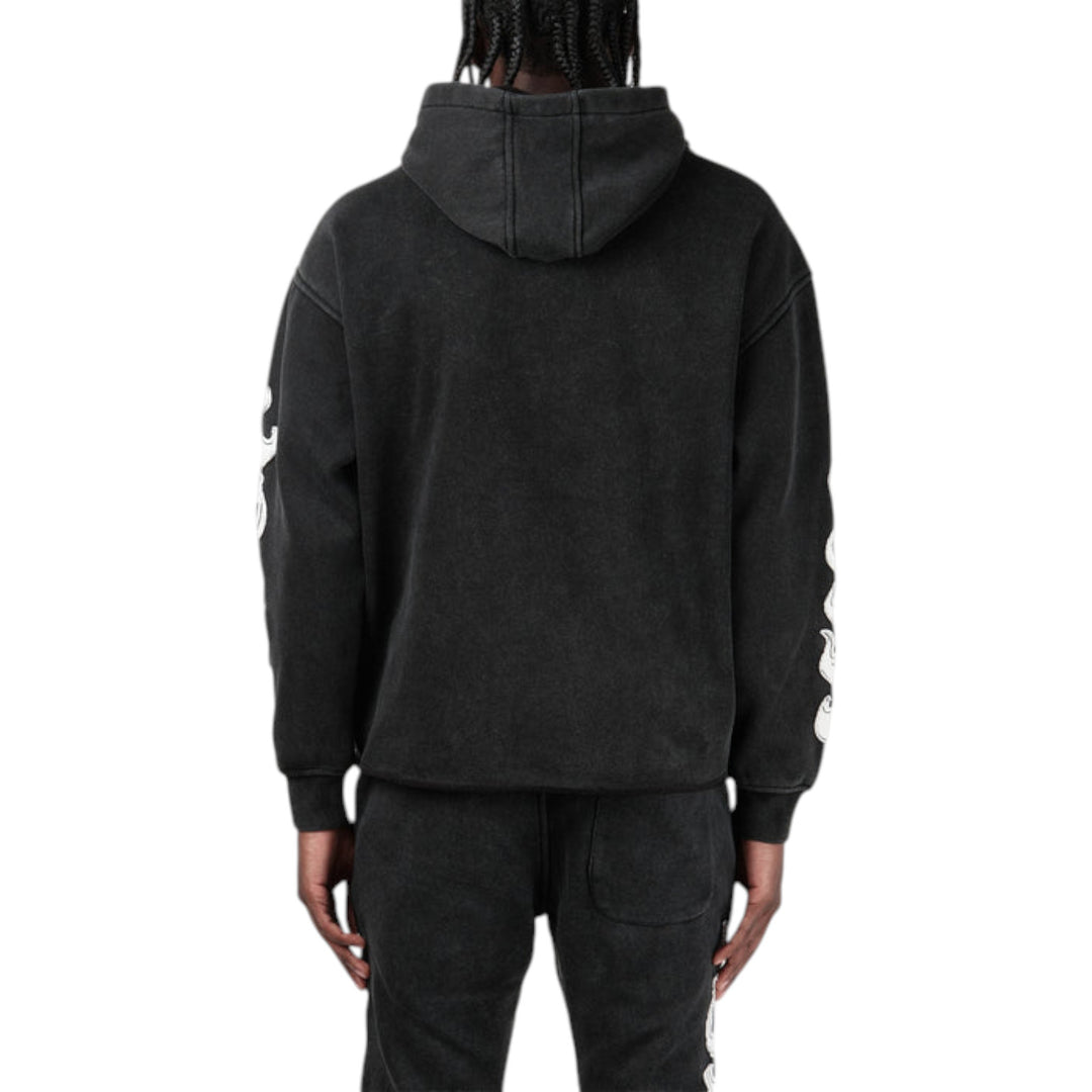 Copper Rivet Saint Hoodie Black