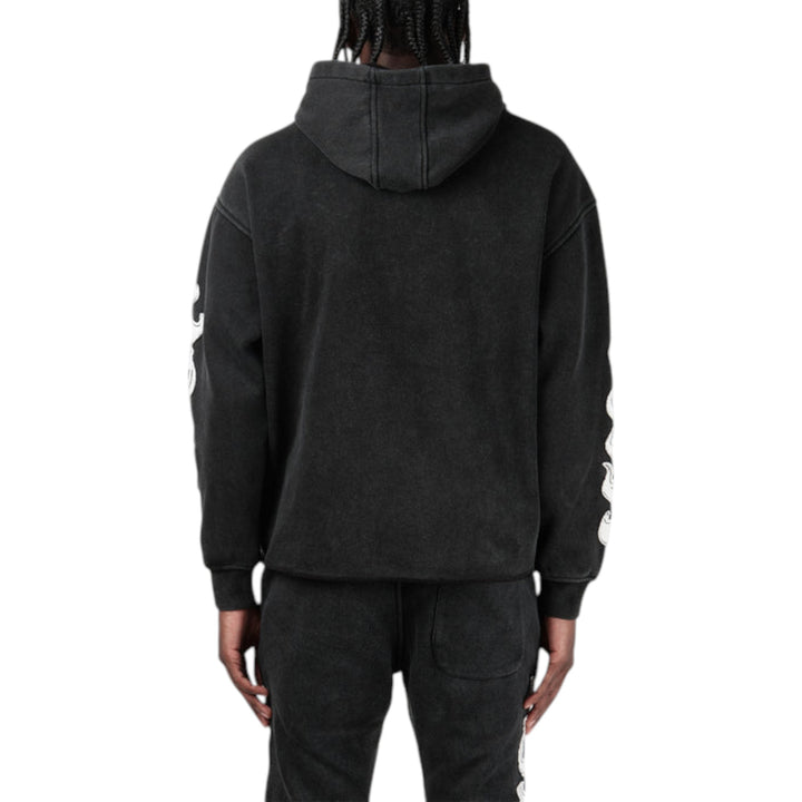 Copper Rivet Saint Hoodie Black