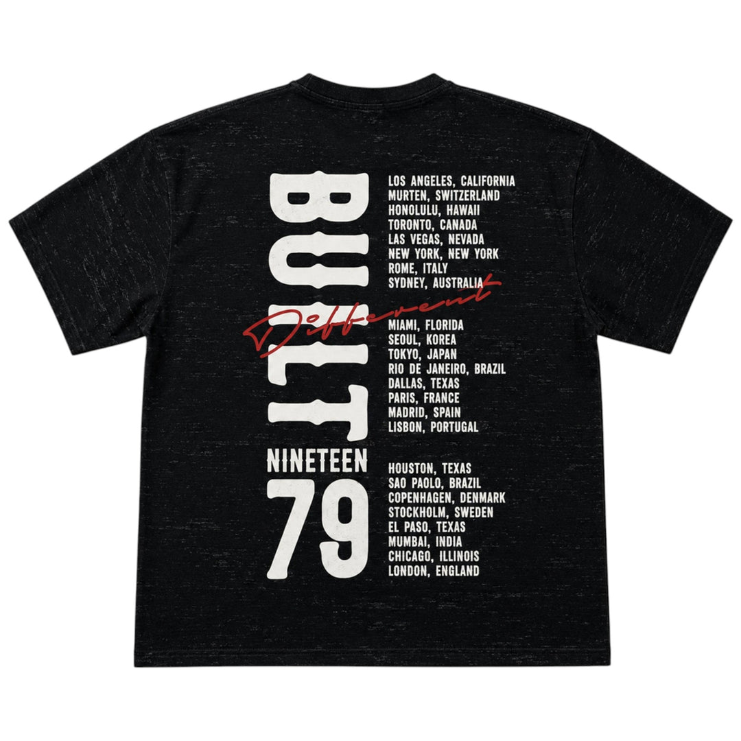 Copper Rivet In God We Trust Tee Black