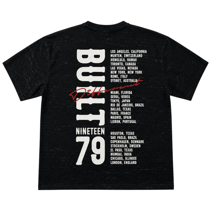 Copper Rivet In God We Trust Tee Black
