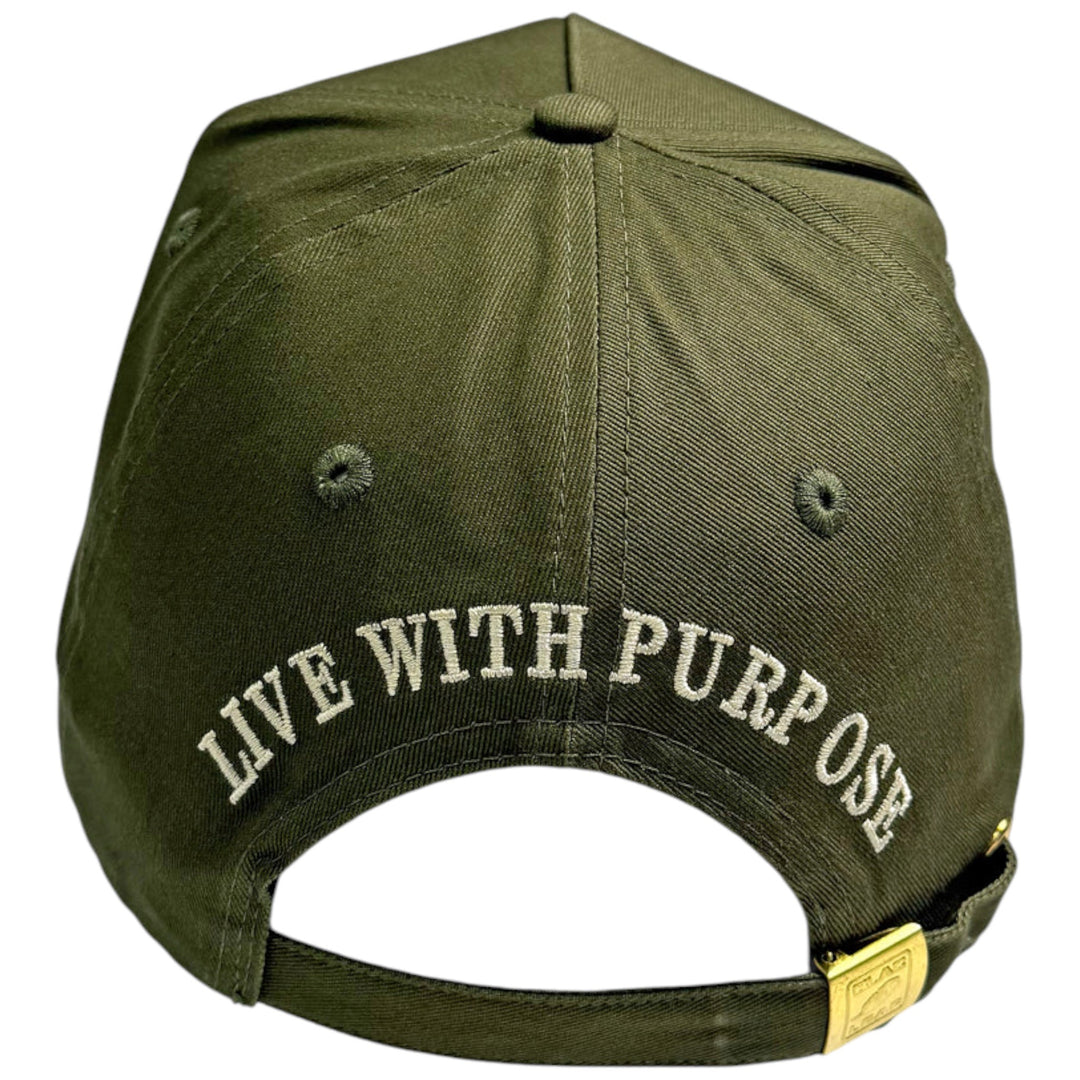 Blac Leaf Core Olive Trucker Hat