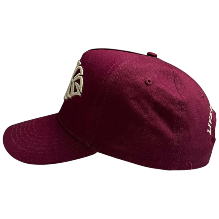 Blac Leaf Core Burgundy Trucker Hat