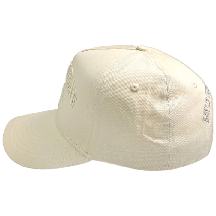 Blac Leaf Logo Core Cream Trucker Hat