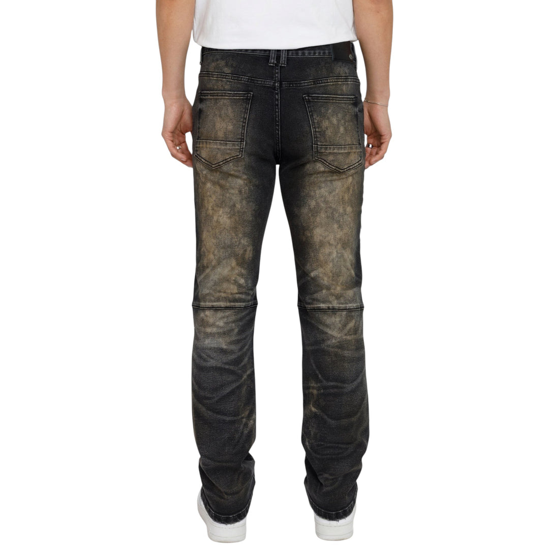 Smoke Rise Heavy Rip & Repair Jean Ascent Black