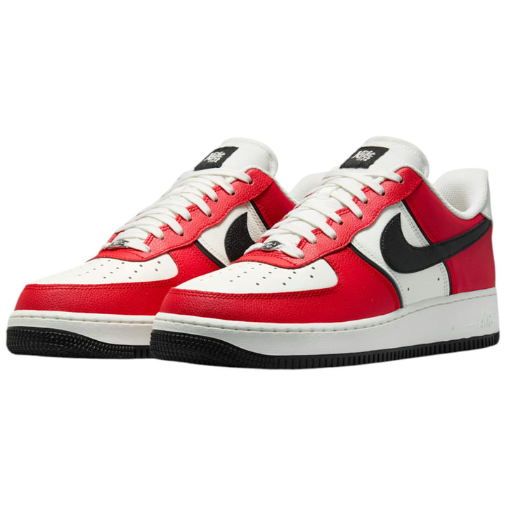 Nike Air Force 1 '07 LV8 University Red Black Sail