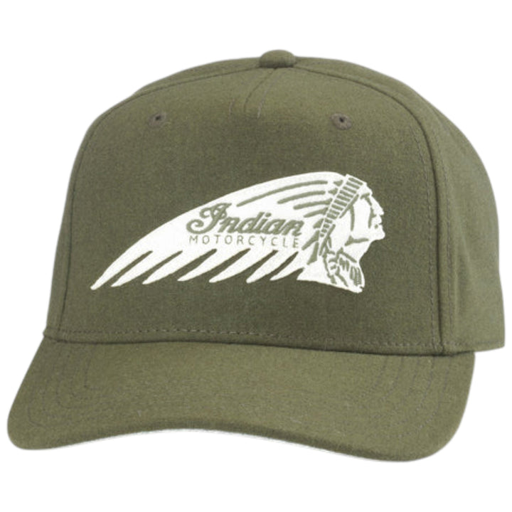 American Needle Ind Motorcycle R Legend Trucker Hat Olive