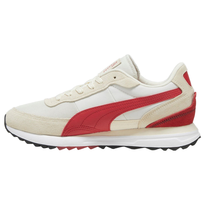 Puma Road Rider Sd Natural And Red Sneaker