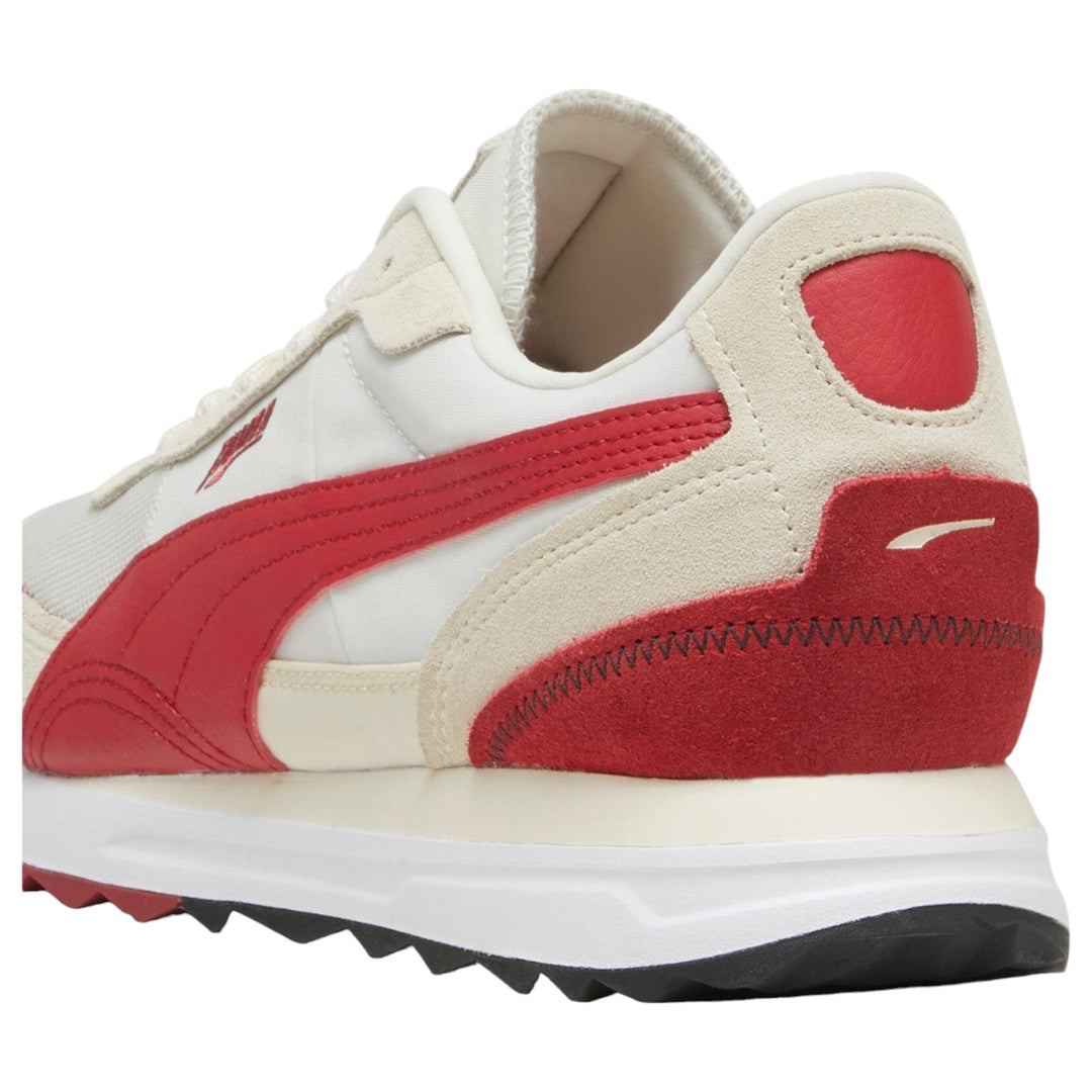 Puma Road Rider Sd Natural And Red Sneaker