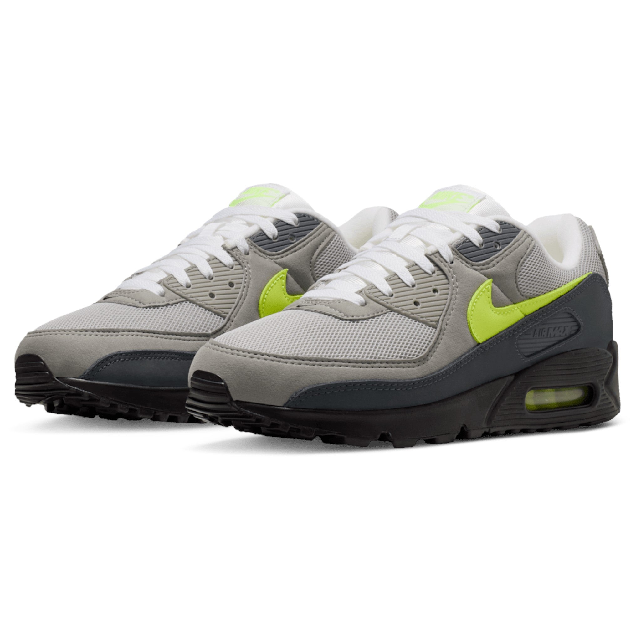 Nike Air Max 90 Black, Neon Yellow, Grey – Purple Carpet Miami