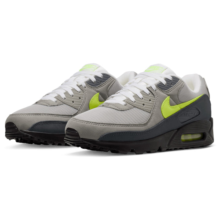 Nike Air Max 90 Black, Neon Yellow, Grey