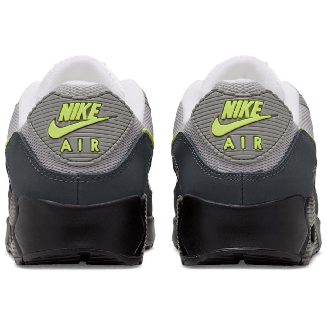 Nike Air Max 90 Black, Neon Yellow, Grey