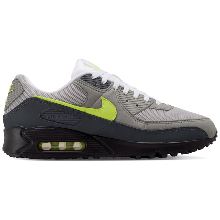 Nike Air Max 90 Black, Neon Yellow, Grey