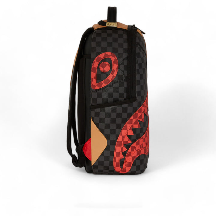 sprayground evil triple decker  backbag