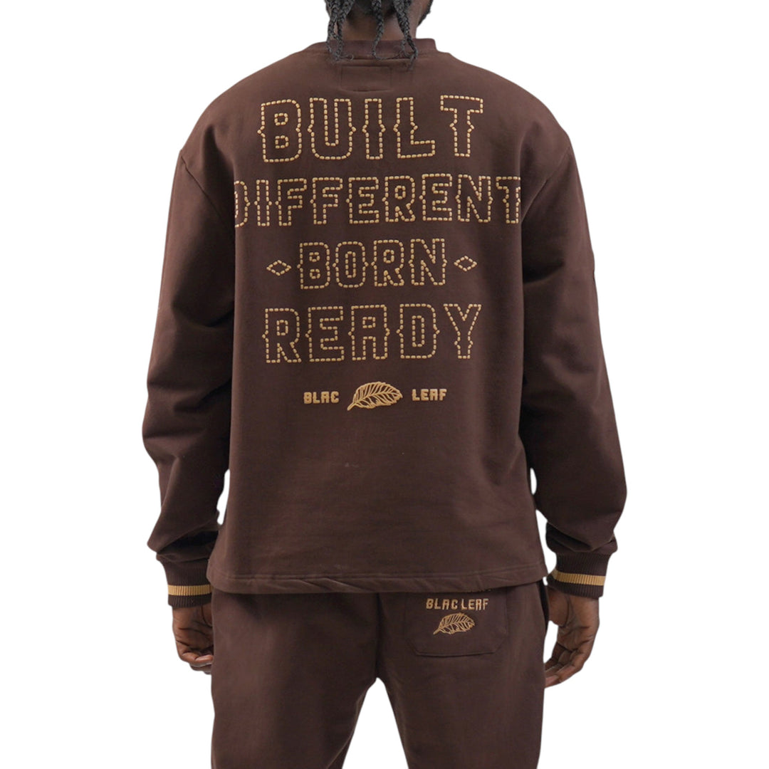 Blac Leaf Built Different Crewneck Big & Tall