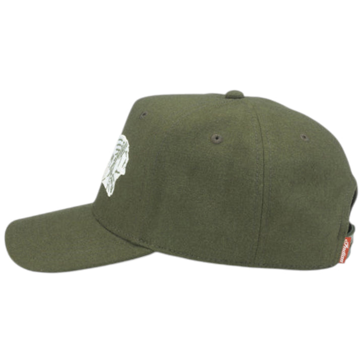 American Needle Ind Motorcycle R Legend Trucker Hat Olive