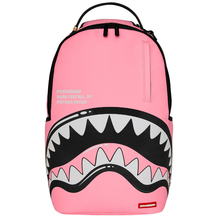 Sprayground SHARK CENTRAL BUBBLY PINK DLXSV BACKPACK
