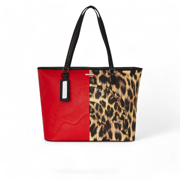 sprayground shark miles per hour tote