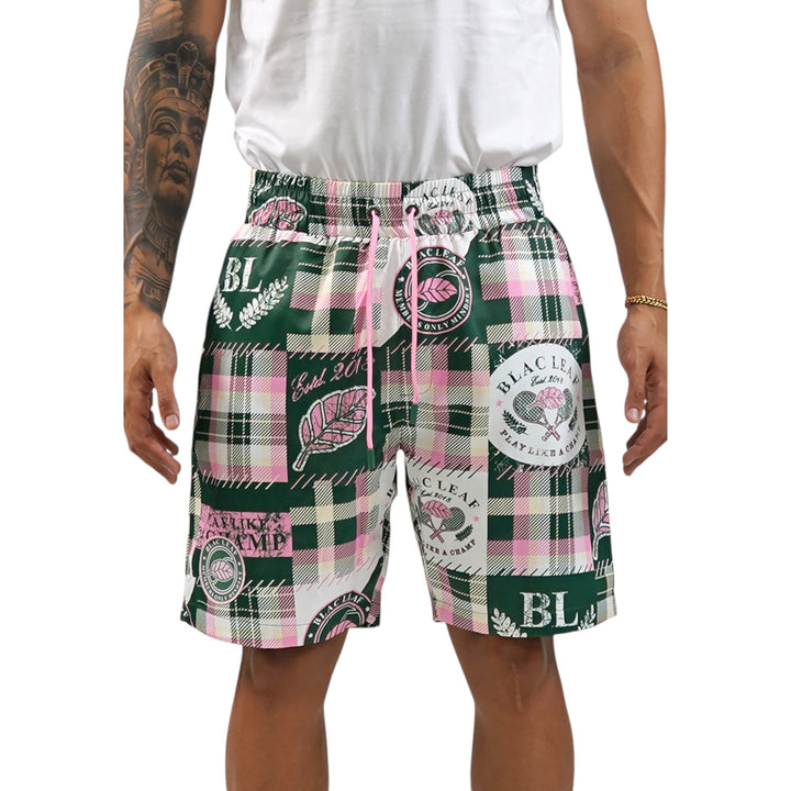Blac Leaf Members Only Mindset AOP Shorts Big & Tall