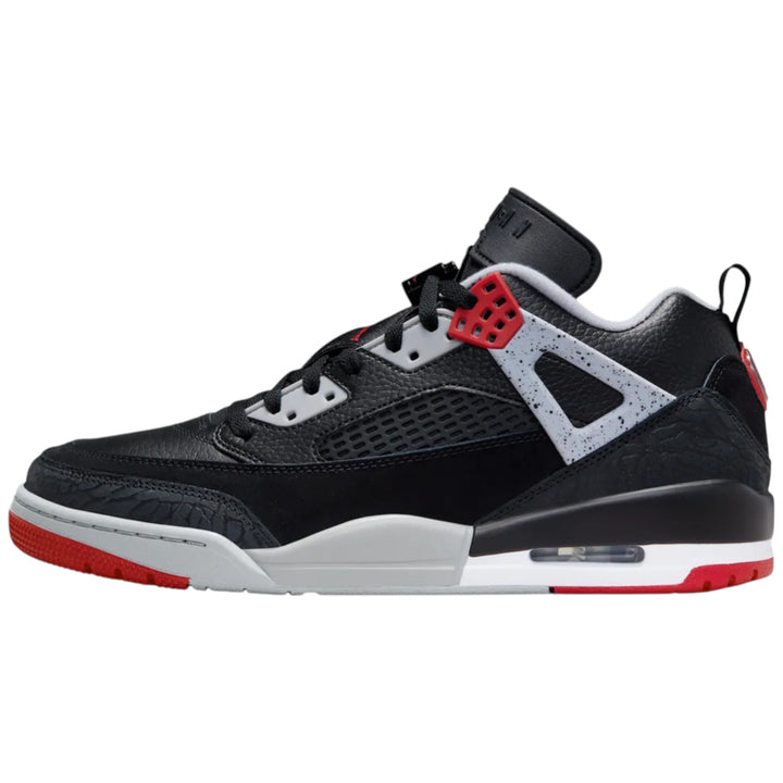 Jordan Spizike Low “Bred”Black Wolf Grey Gym Red