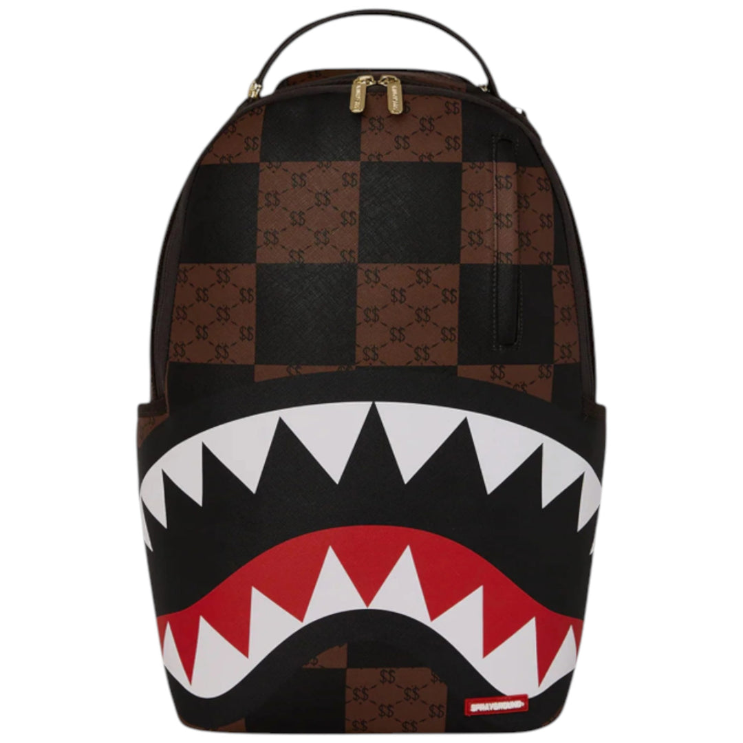 louis vuitton backpack mii Sprayground Enlarged Check Paris Backpack – Purple Carpet Miami