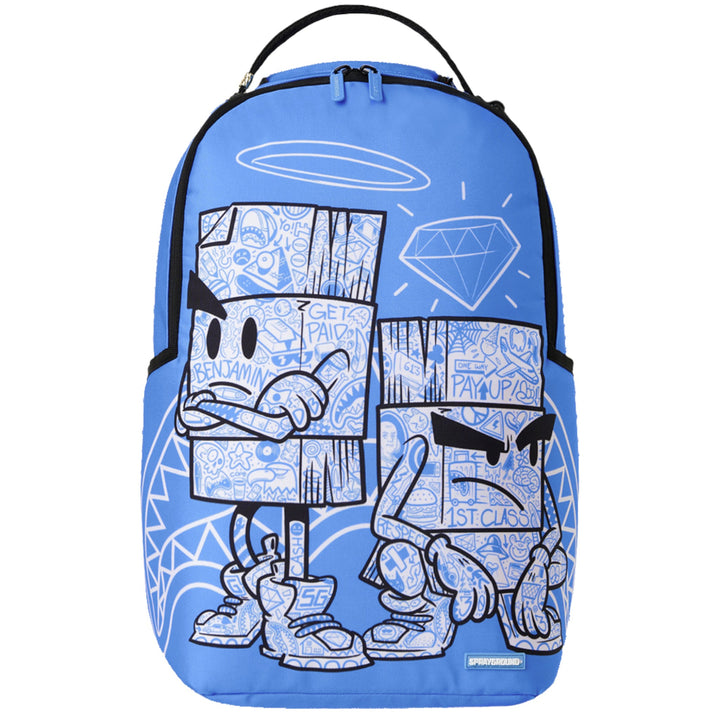 Sprayground MONEY BOYS COLOR BLOCK DOODLE DLXSR BACKPACK