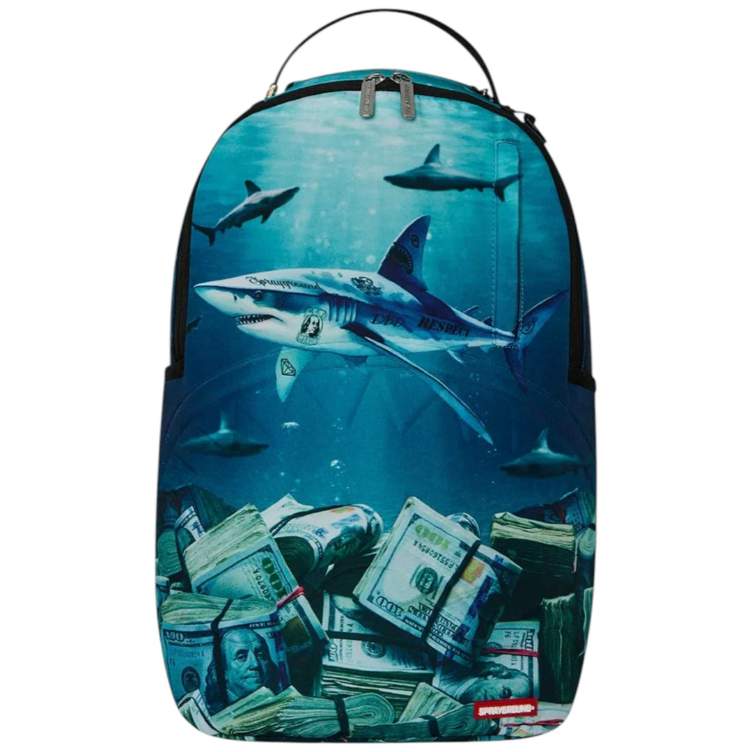 Sprayground SHARK UNDERWATER WITH MONEY DLXSR BACKPACK
