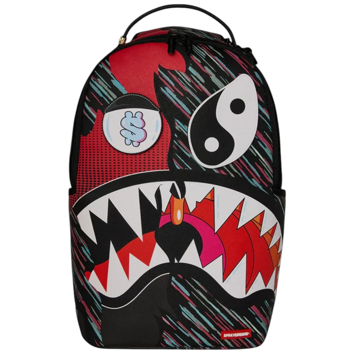 Sprayground REMOVABLE EYES SUNBURST DLXSV BACKPACK