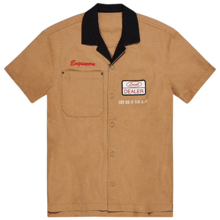 Jordan Craig Local Dealer Service Button Up Wheat