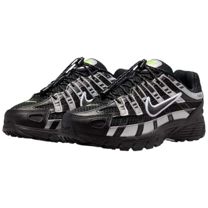 Nike P-6000 GS Black Metallic Silver Vol