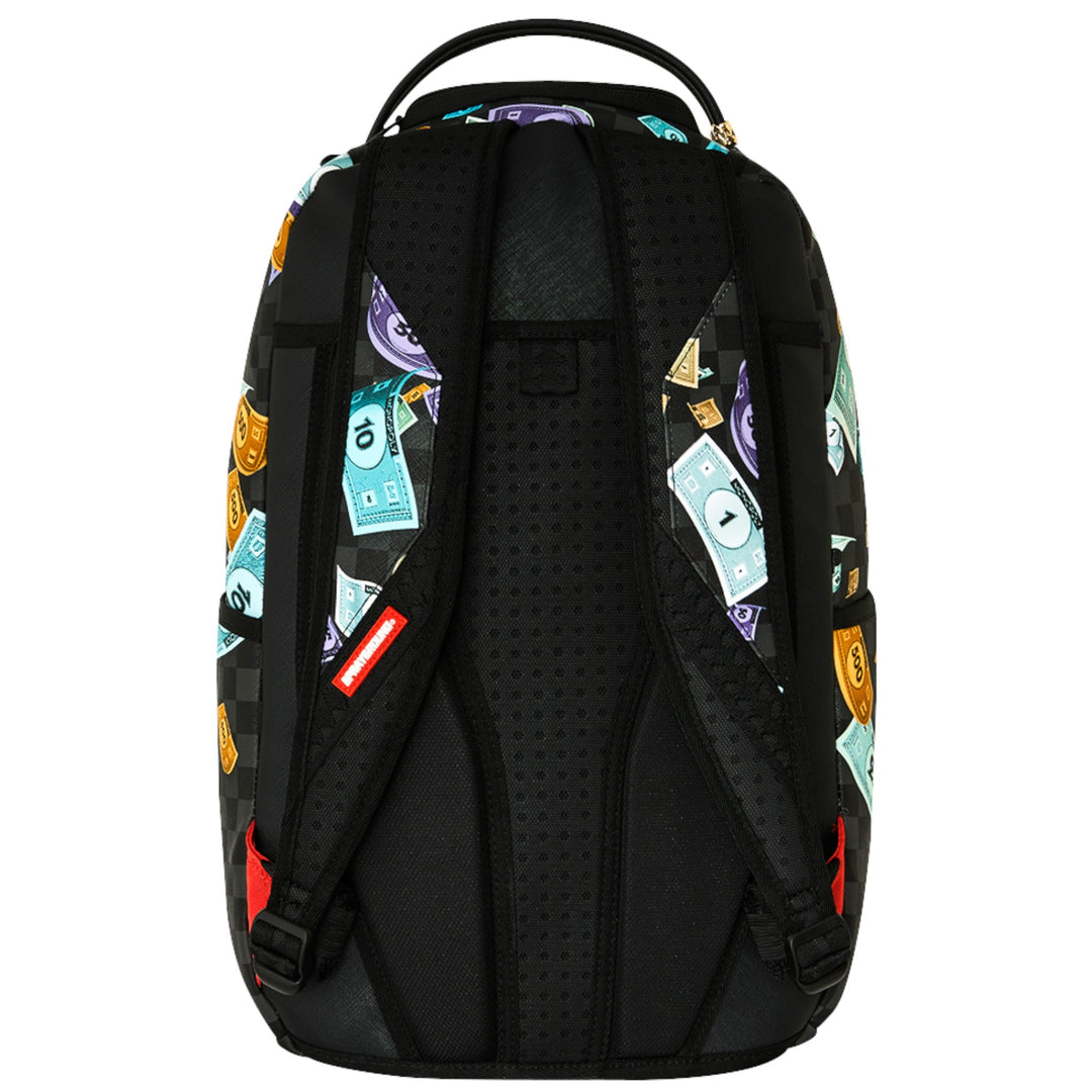 Sprayground MONOPOLY GO SHARKMOUTH STENCIL DLXSV BACKPACK
