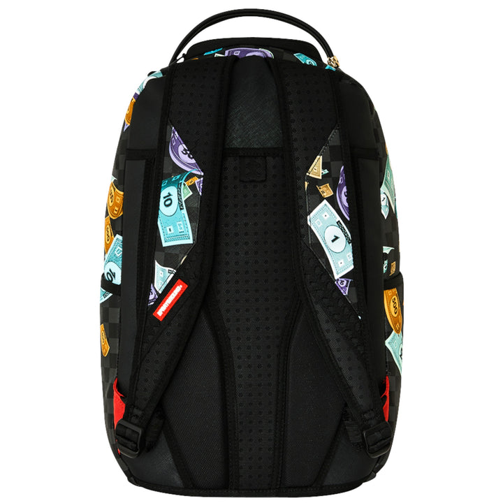 Sprayground MONOPOLY GO SHARKMOUTH STENCIL DLXSV BACKPACK