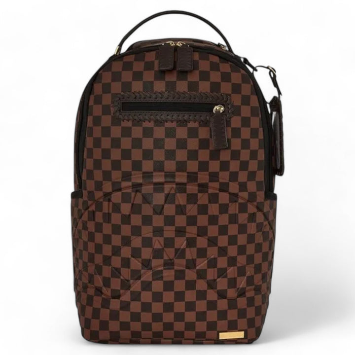 Sprayground Core Embossed Check Backbag