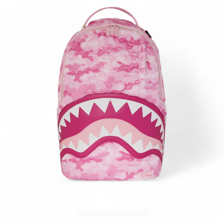 sprayground furrrocious in pink backbag