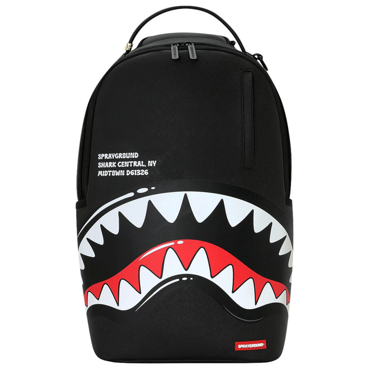 Sprayground SHARK CENTRAL BUBBLY BLACK DLXSV BACKPACK