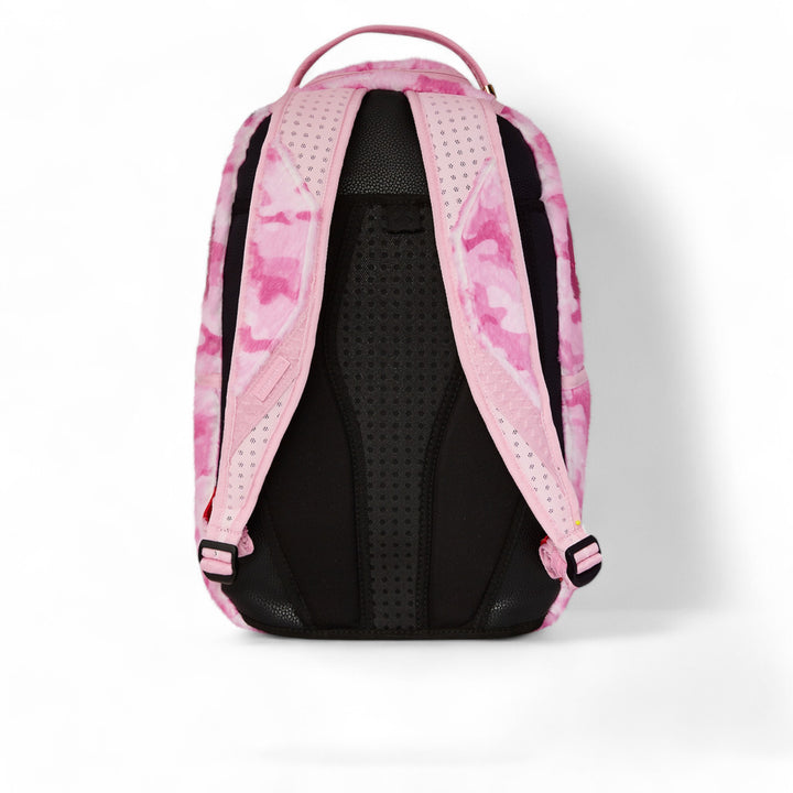 sprayground furrrocious in pink backbag