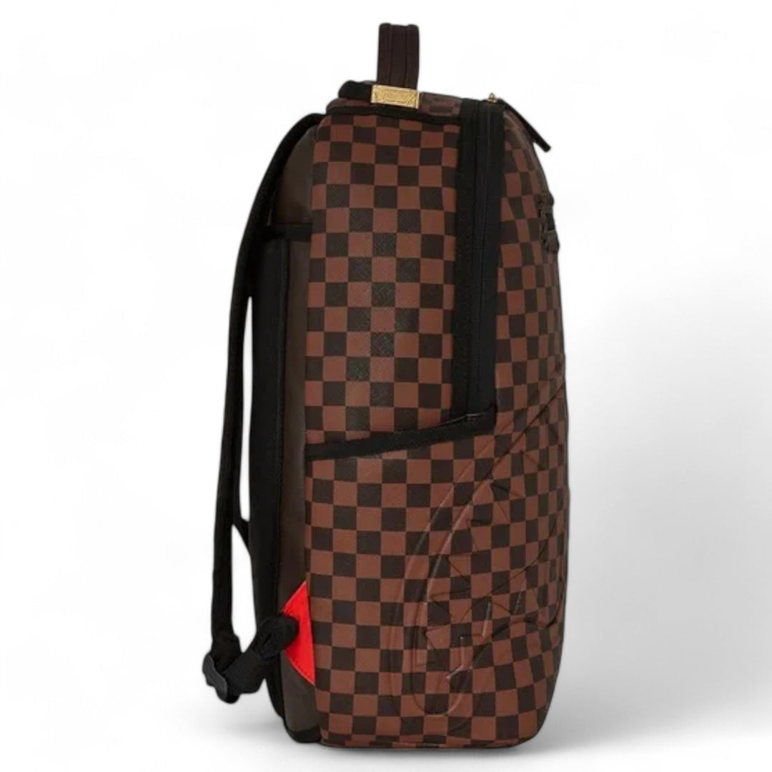 Sprayground Core Embossed Check Backbag