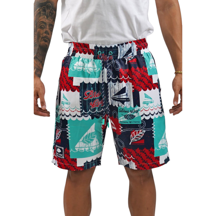 Blac Leaf Catching The Wind AOP Shorts Big & Tall