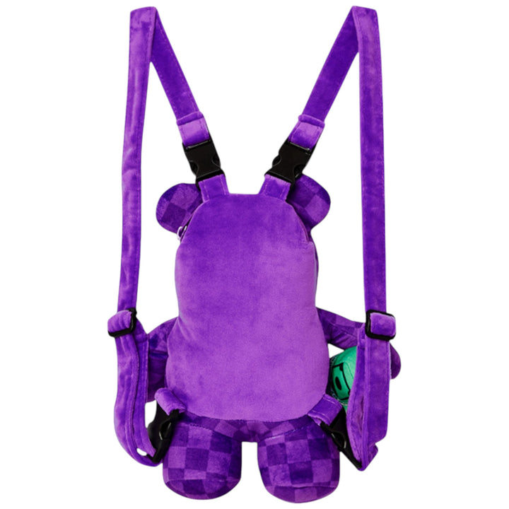 Sprayground Summer '25 PURPLE SHARK SHARKS IN PARIS MINI BEAR CUB