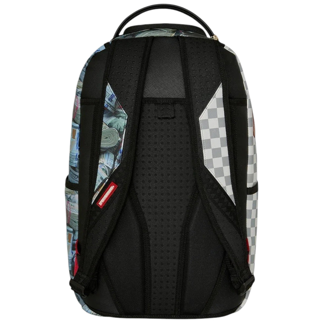 Sprayground CREAM CHECK FULL OF CASH DLXSV BACKPACK