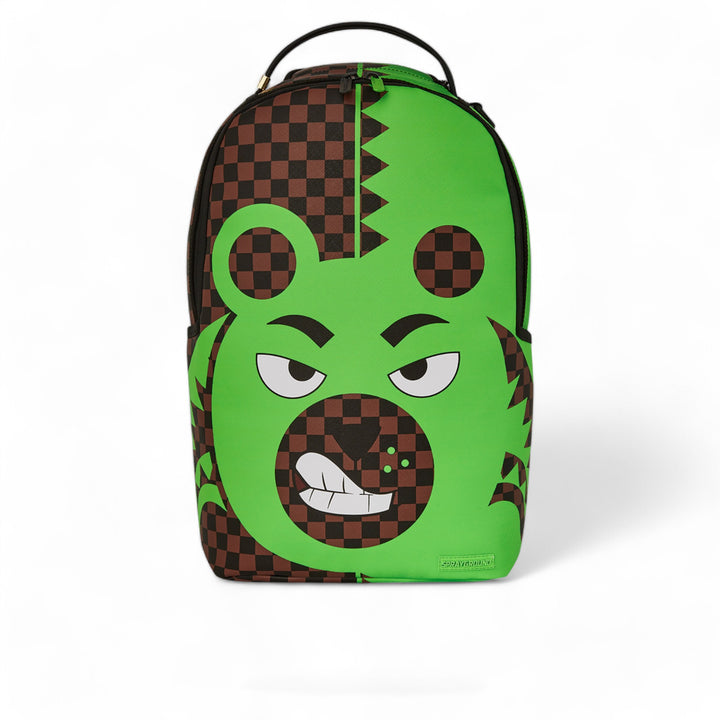 Sprayground Green Money Bear  Backbag