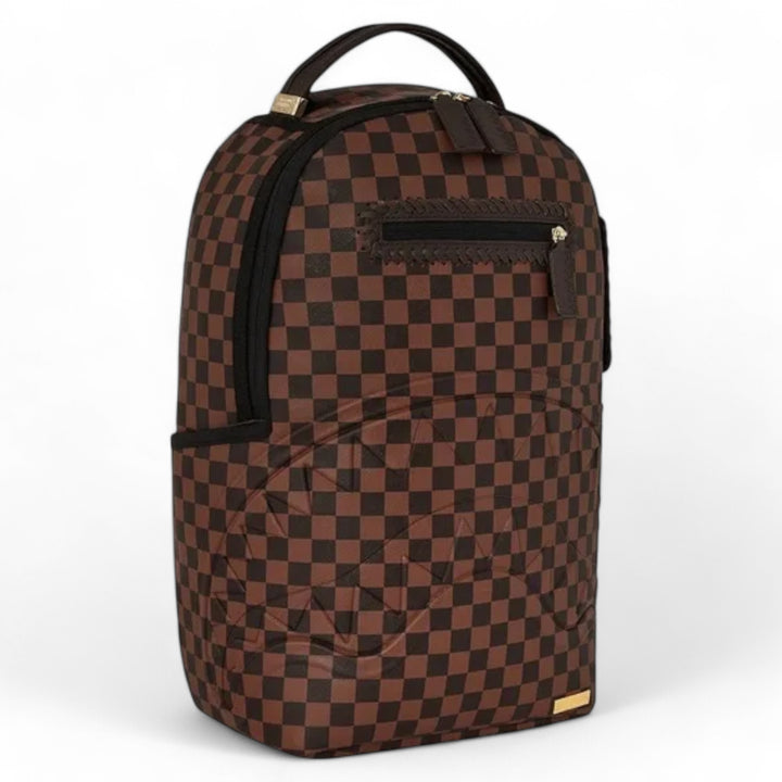 Sprayground Core Embossed Check Backbag