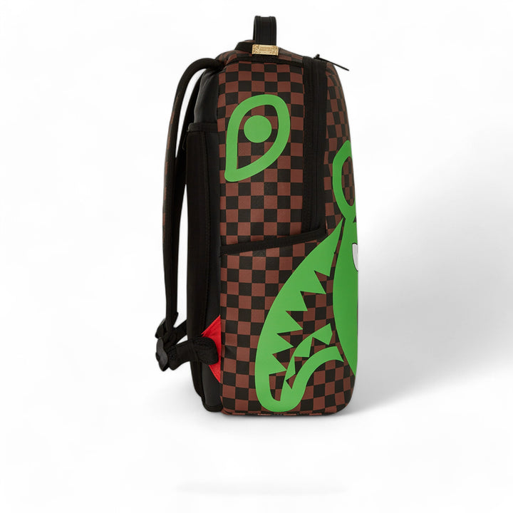 Sprayground Green Money Bear  Backbag