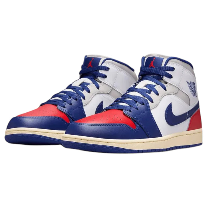 Jordan 1 Mid Rare Air "USA" Navy Blue And Red