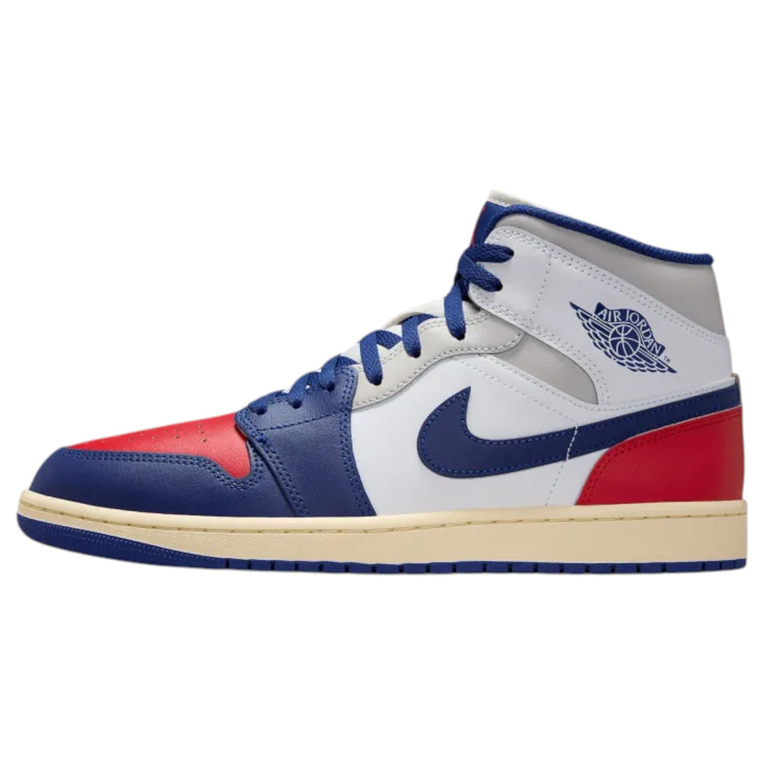 Jordan 1 Mid Rare Air "USA" Navy Blue And Red