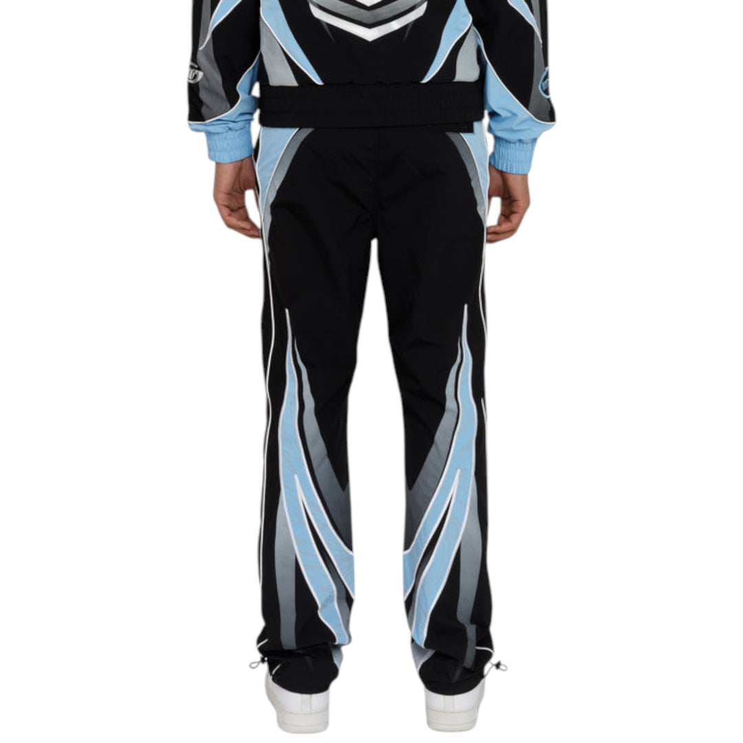 Smoke Rise Rising Colorblock Windbreaker Pants Blue Bell