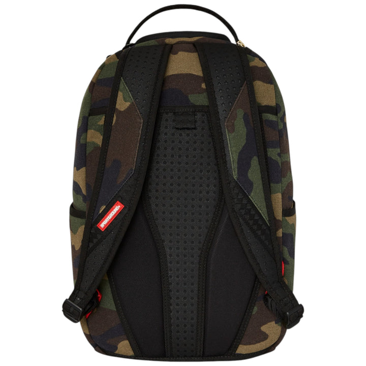 Sprayground Summer '25 SHARK CENTRAL CAMO DLXS BACKPACK