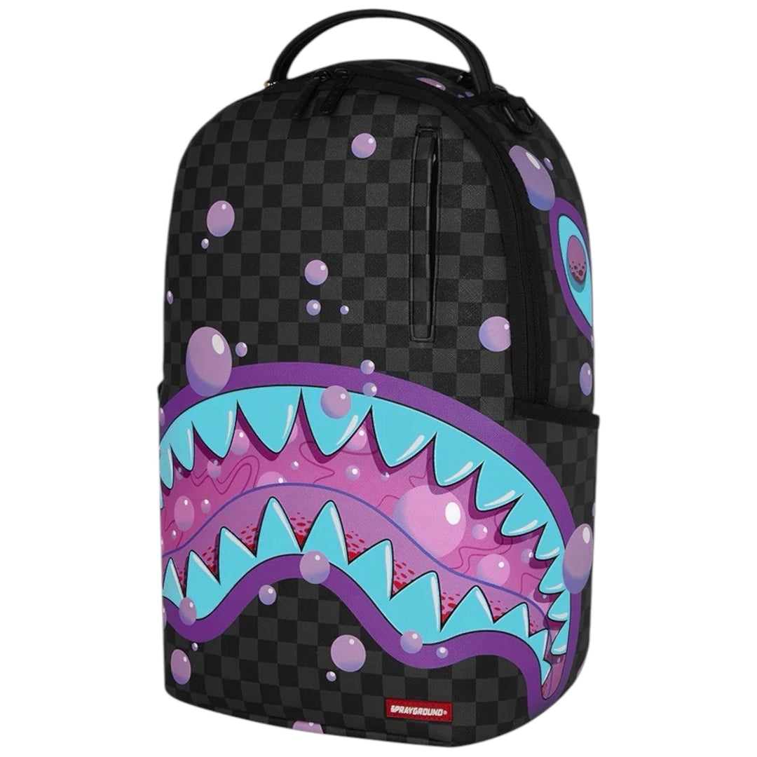 Sprayground Purple Slime Takeover Backpack